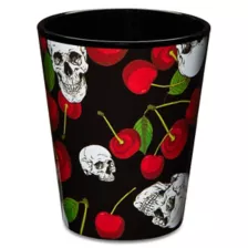 Skulls and Cherries Shot Glass - 2 oz. at Spencer's