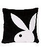 Black Varsity Playboy Pillow