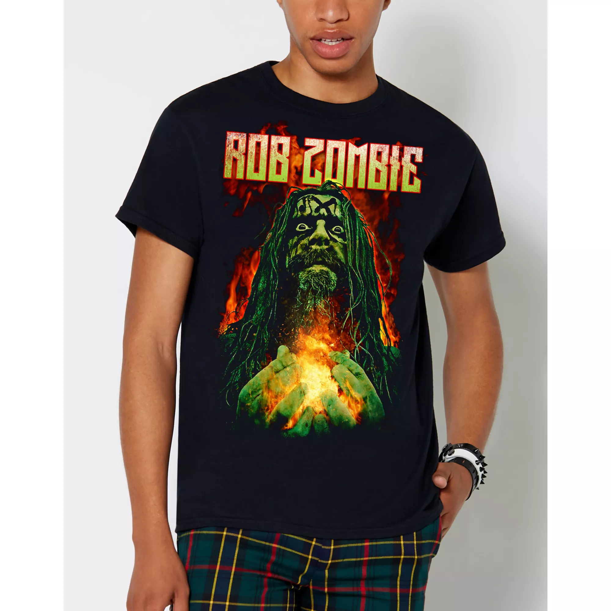 Rob Zombie Blaze T Shirt at Spencer's