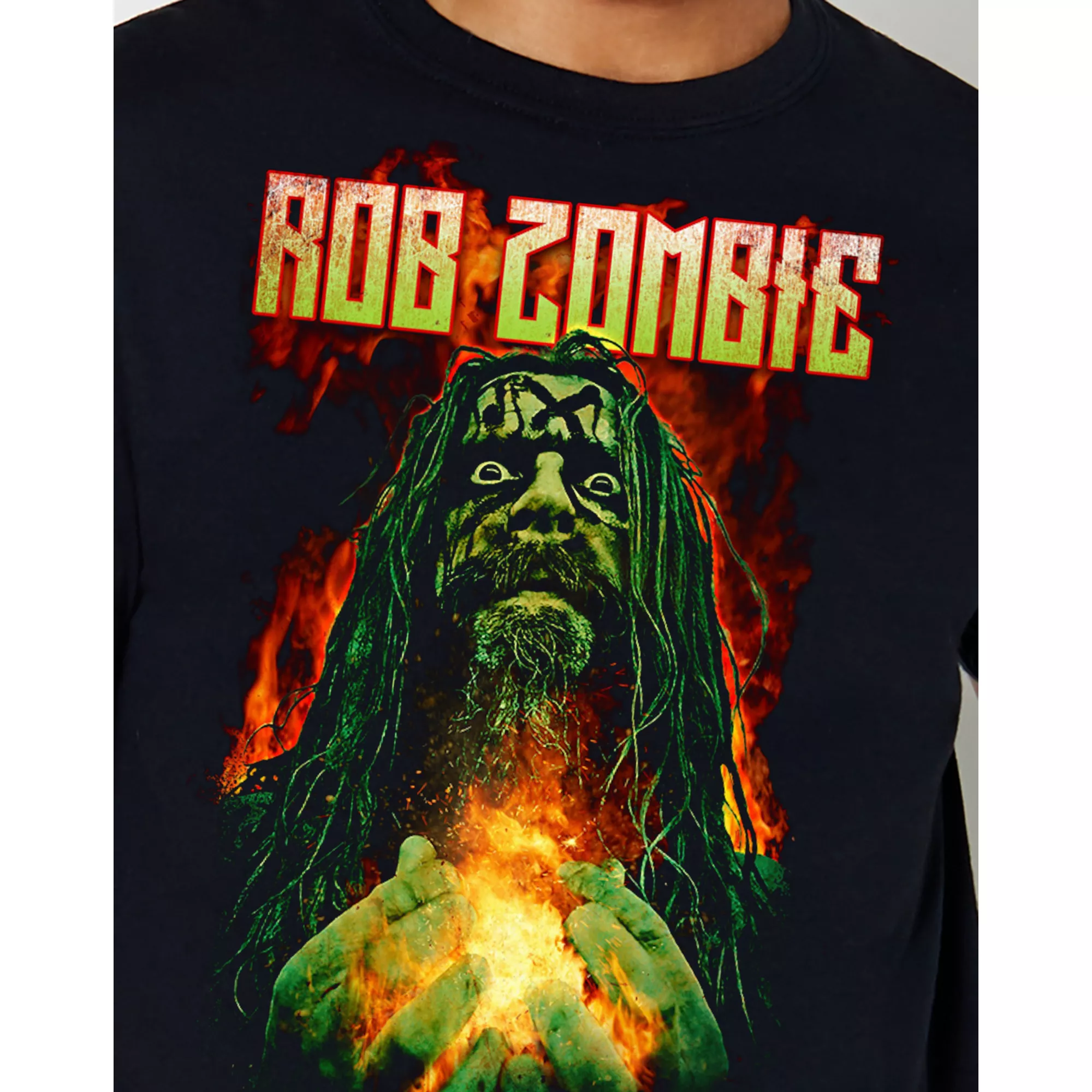 Rob Zombie Blaze T Shirt at Spencer's