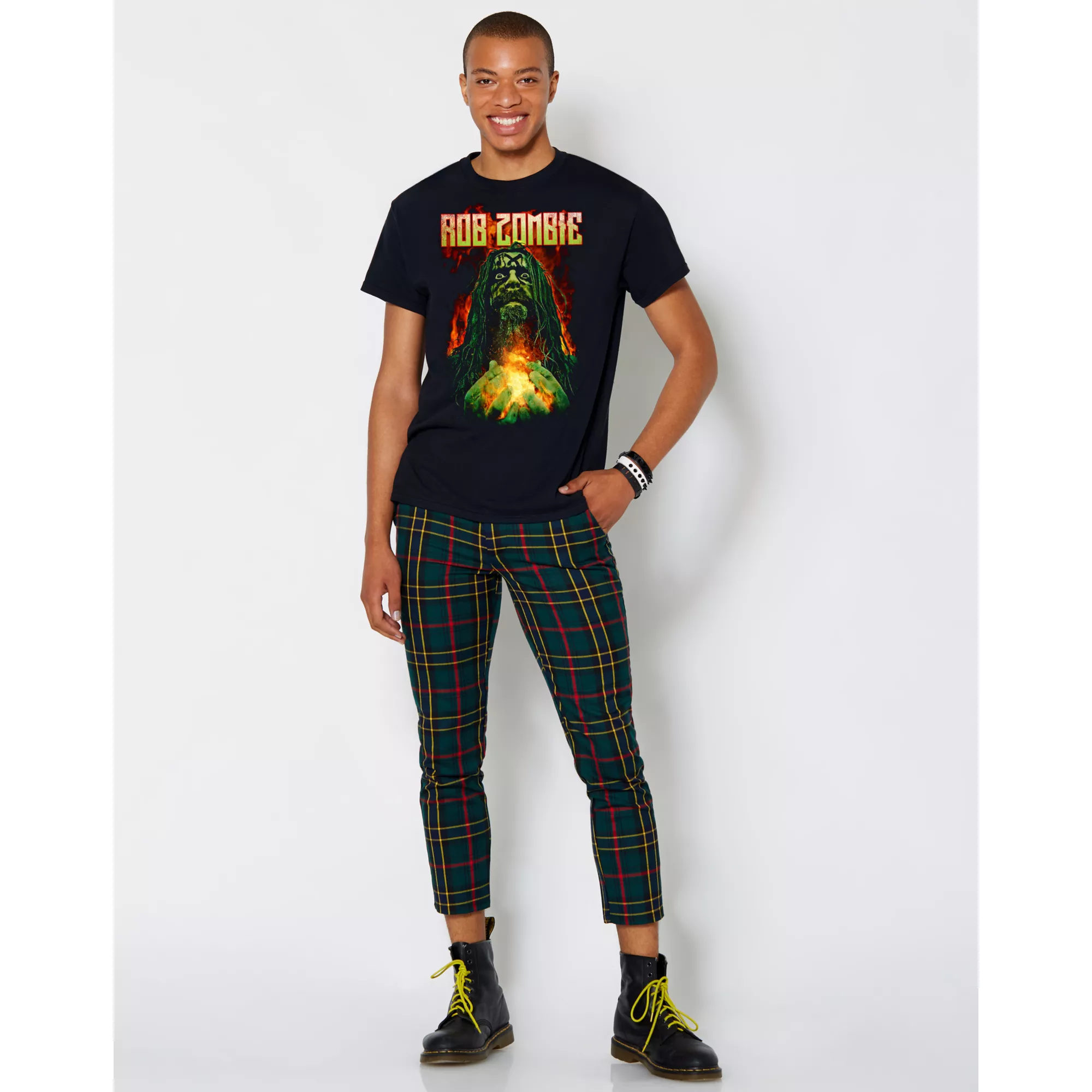 Rob Zombie Blaze T Shirt at Spencer's