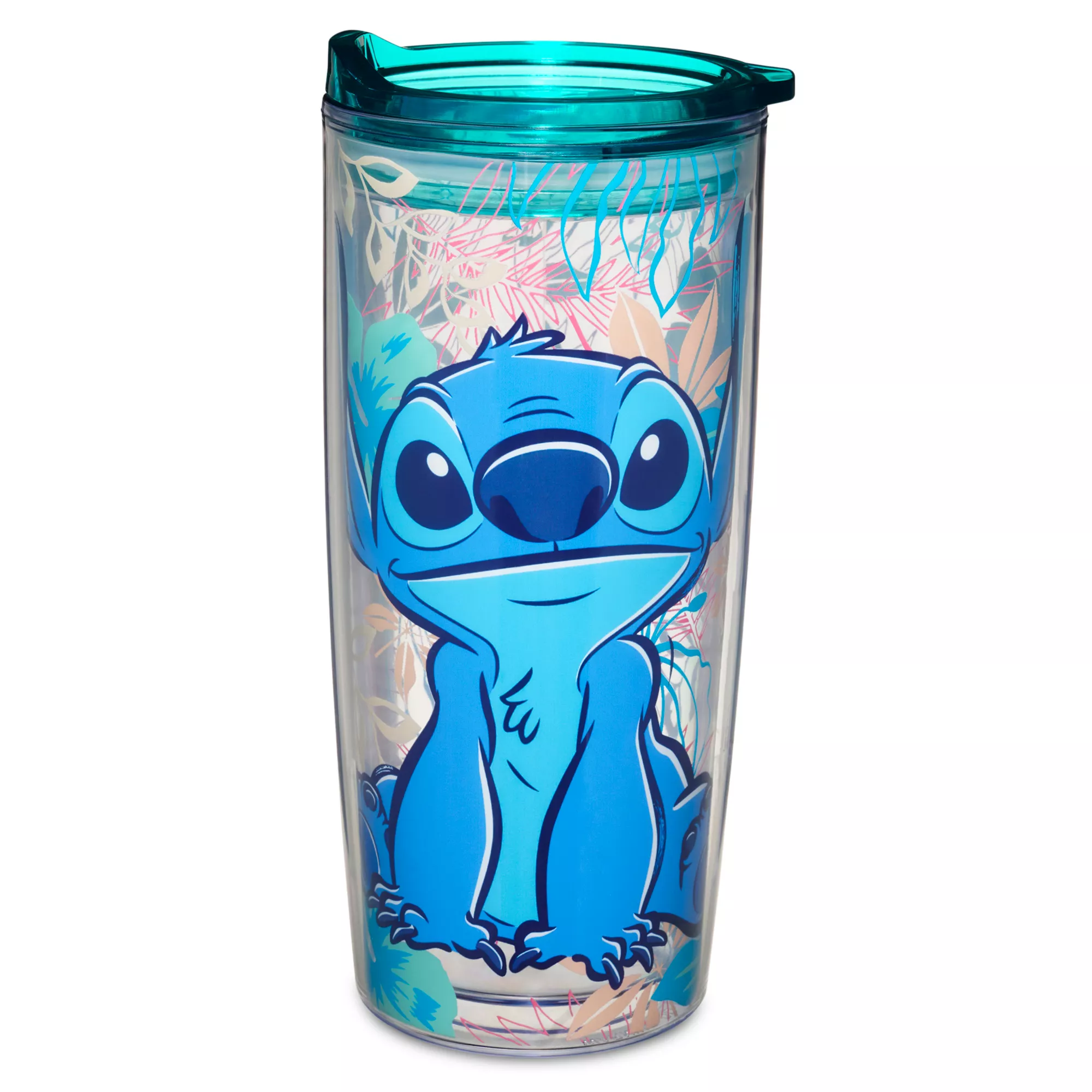 Floral Stitch Water Bottle 20 oz - Lilo & Stitch at Spencer's