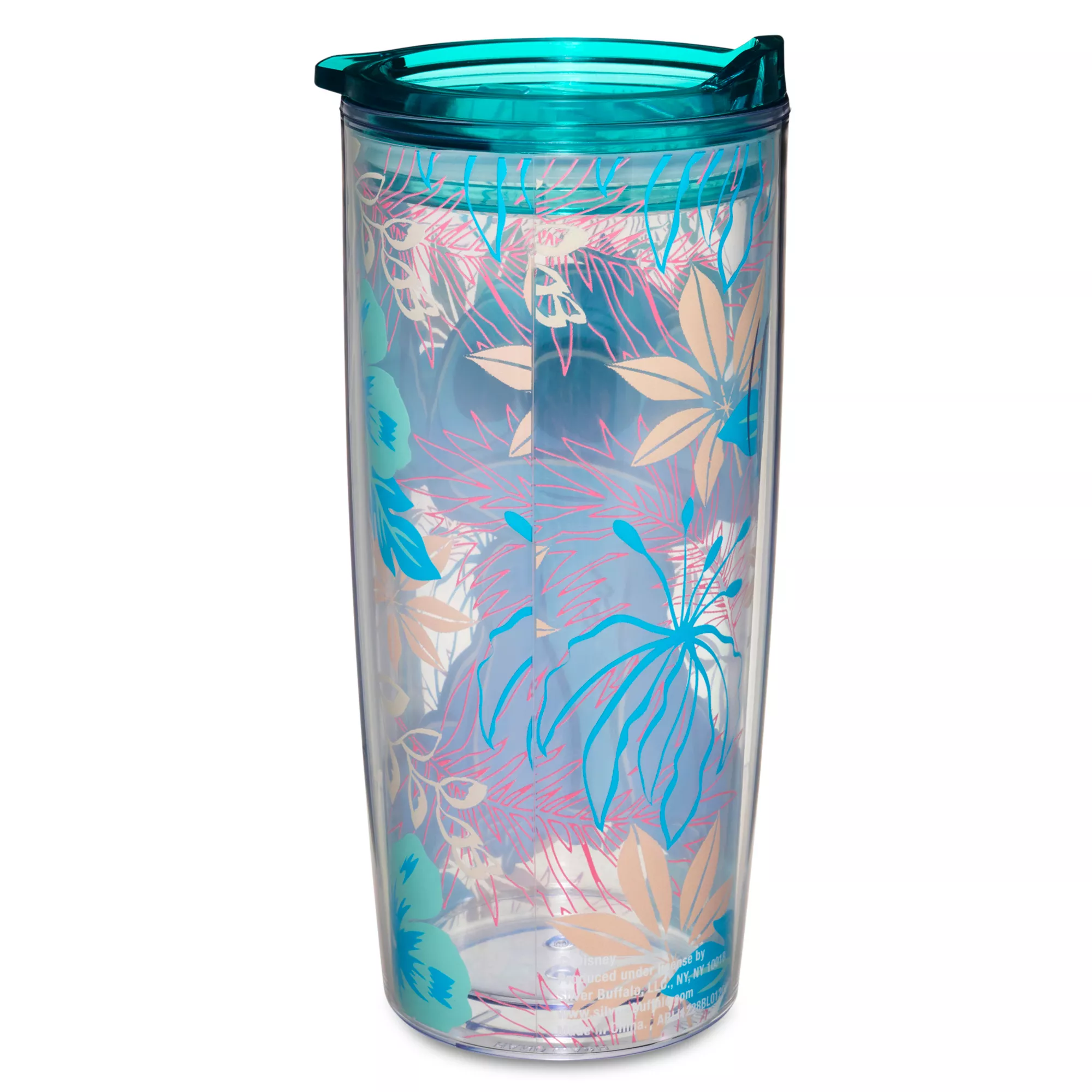 Floral Stitch Water Bottle 20 oz - Lilo & Stitch at Spencer's