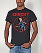 Chucky Pentagram T Shirt