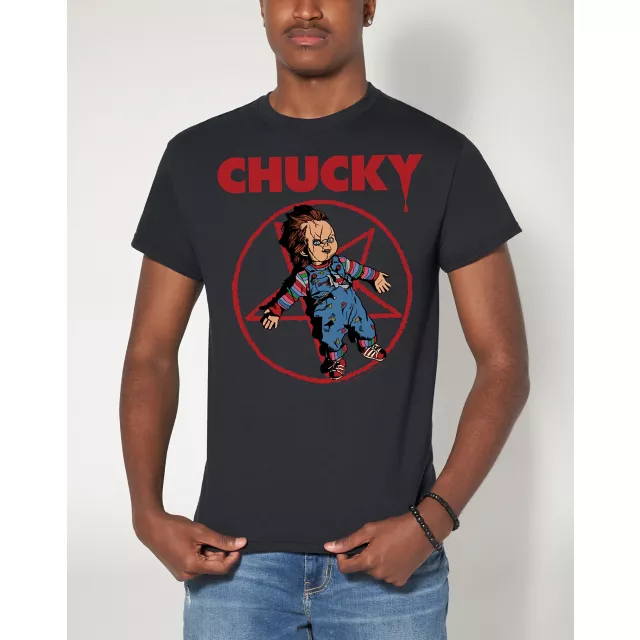 Chucky Pentagram T Shirt