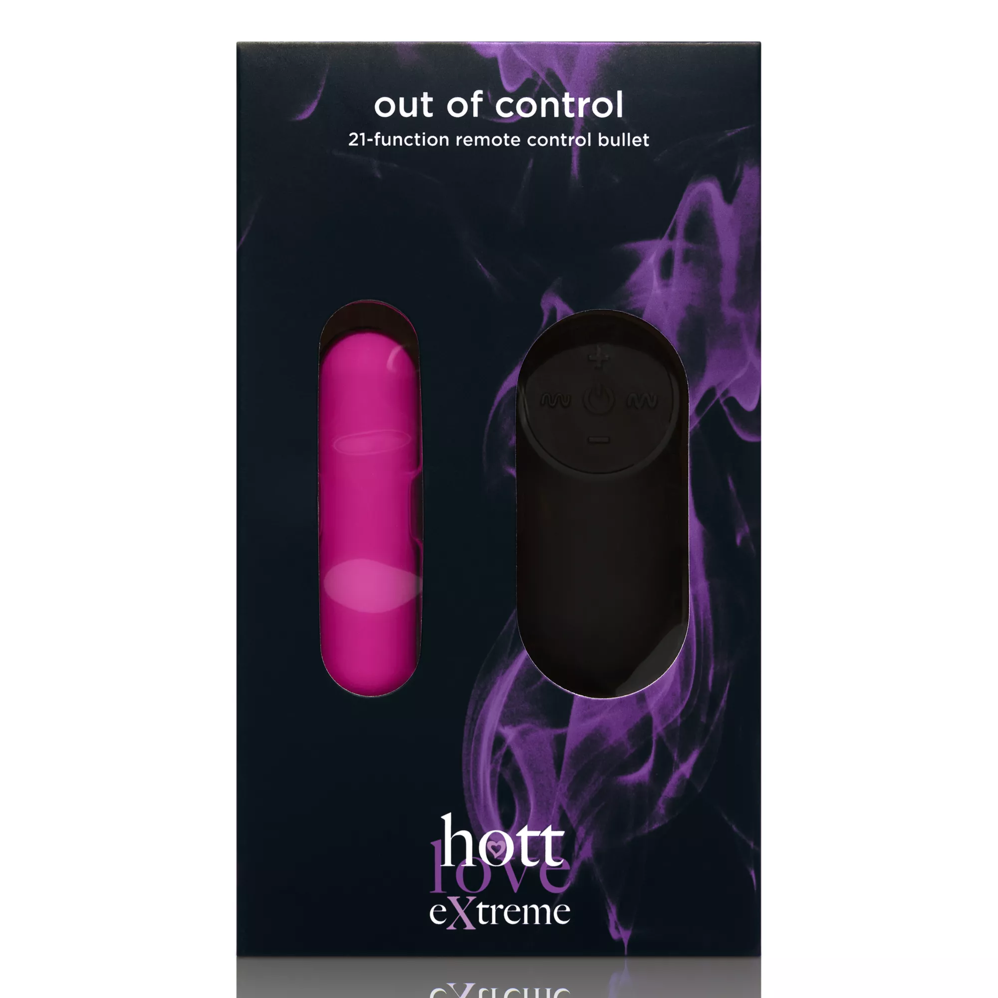 Out of Control 21-Function Remote Control Waterproof Bullet Vibrator 3 Inch - Hott Love Extreme at Spencer's