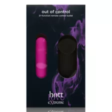 Out of Control 21-Function Remote Control Waterproof Bullet Vibrator 3 Inch - Hott Love Extreme at Spencer's