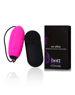 So Ultra 28-Function Remote Control Bullet Vibrator 2.8 Inch - Hott Love Extreme