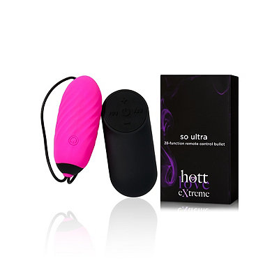 Out of Control 21-Function Remote Control Waterproof Bullet Vibrator 3 Inch  - Hott Love Extreme - Spencer's