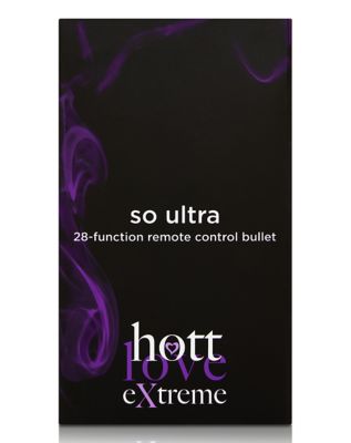 So Ultra 28-Function Remote Control  Bullet Vibrator 2.8 Inch - Hott Love Extreme