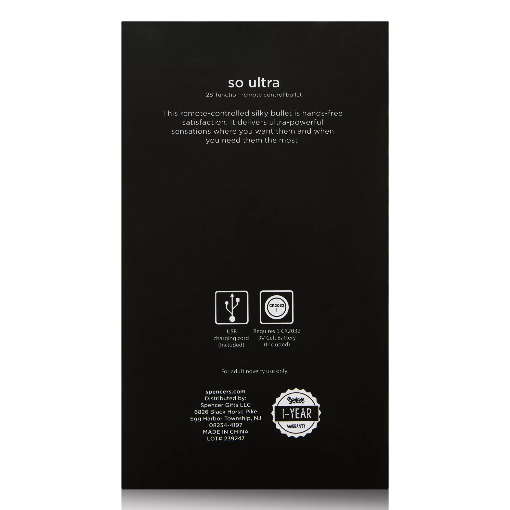 So Ultra 28-Function Remote Control  Bullet Vibrator 2.8 Inch - Hott Love Extreme at Spencer's