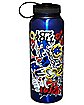 Sonic the Hedgehog Sticker Water Bottle - 40 oz.