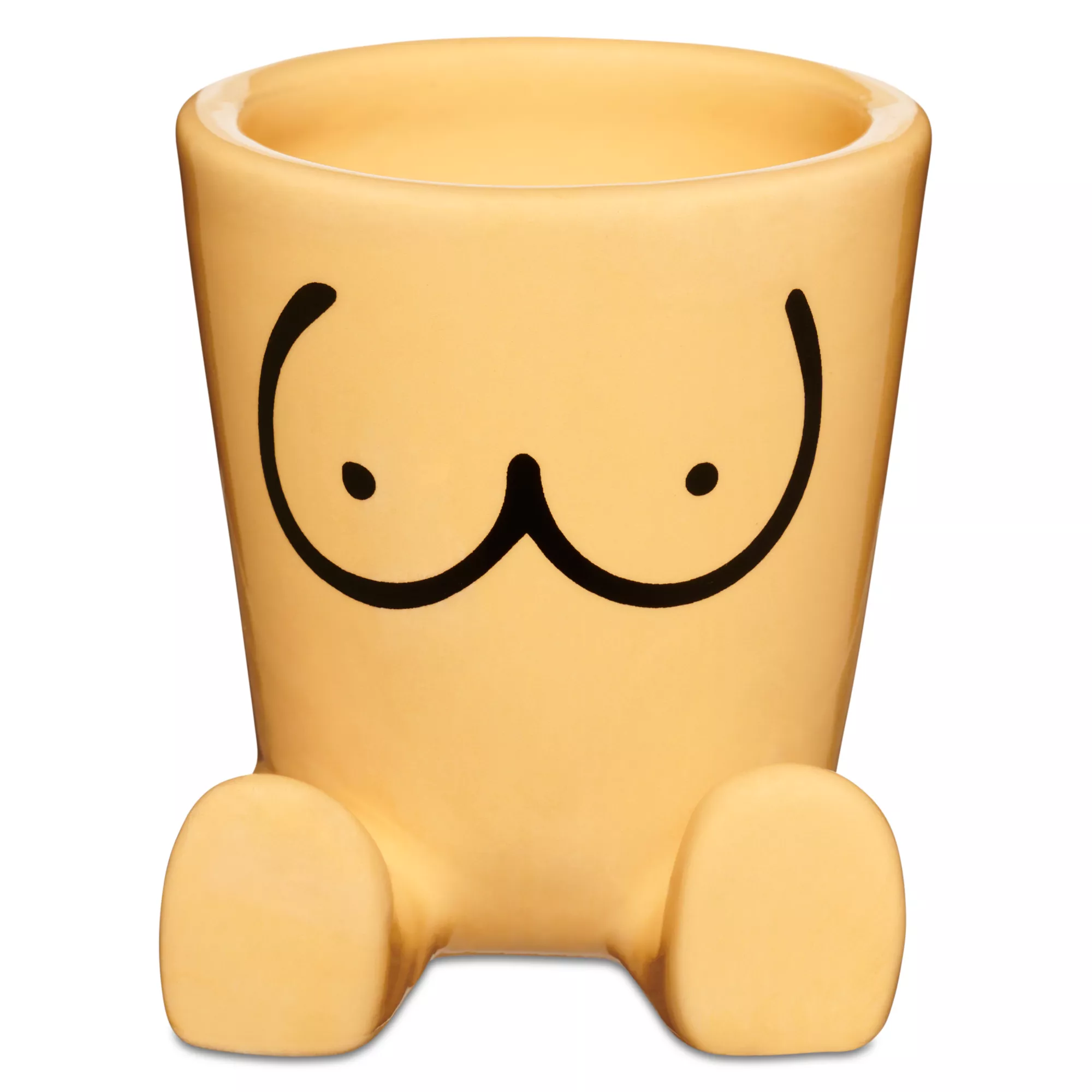 Boobs with Feet Molded Shot Glass - 2 oz. at Spencer's