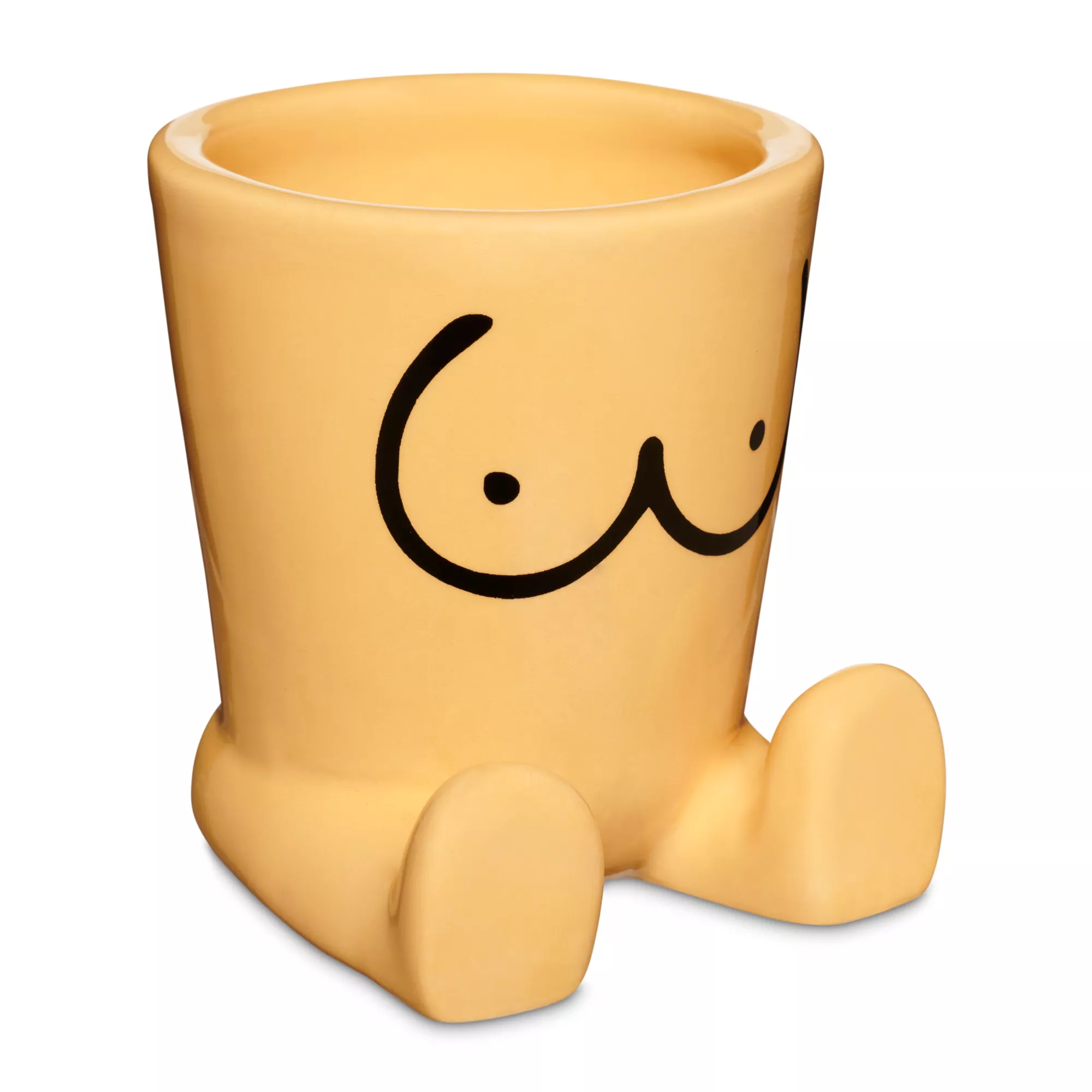 Boobs with Feet Molded Shot Glass - 2 oz. at Spencer's