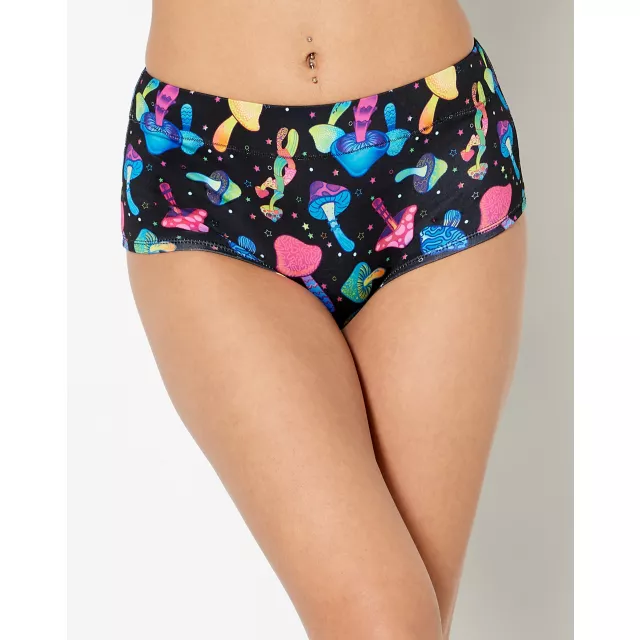 Celestial Mushroom Booty Shorts at Spencer's