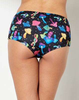 Celestial Mushroom Booty Shorts