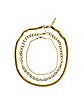 Multi-Pack Goldtone Gem Chain Necklaces - 3 Pack