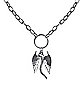 Skeleton Dragon Chain Necklace