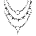 Multi-Pack O-Ring Link Chain Necklaces - 3 Pack at Spencer's