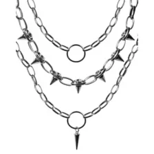 Multi-Pack O-Ring Link Chain Necklaces - 3 Pack at Spencer's