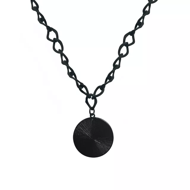 Pentagram Curb Chain Necklace at Spencer's