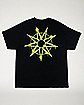 Slipknot Neon Logo T Shirt
