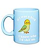 Bird Shirt Coffee Mug - 20 oz.