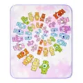 Tie Dye Care Bears Sherpa Fleece Blanket at Spencer's