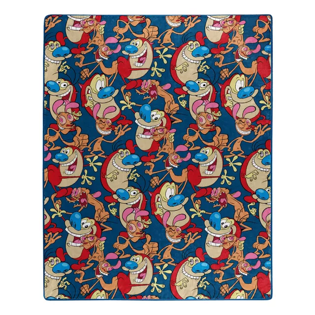 Ren and Stimpy Oh Joy Fleece Blanket - The Ren & Stimpy Show at Spencer's