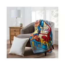 Ren and Stimpy Oh Joy Fleece Blanket - The Ren & Stimpy Show at Spencer's