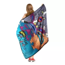 Real Monsters Fleece Blanket - Aaahh!!! Real Monsters at Spencer's