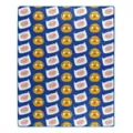 Adventure Time Rainbow Buds Fleece Blanket at Spencer's