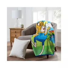 Adventure Time Rainbow Buds Fleece Blanket at Spencer's