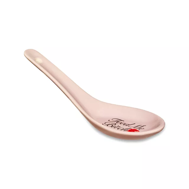 Floral Pink Always Hungry Soup Mug with Spoon - 21 oz. at Spencer's