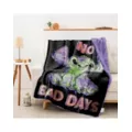 Stitch No Bad Days Fleece Blanket - Lilo & Stitch at Spencer's