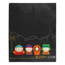 South Park Neon Boys Sherpa Fleece Blanket at Spencer's