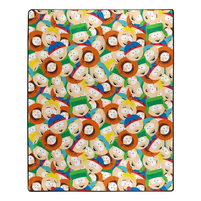 South Park Neon Boys Sherpa Fleece Blanket at Spencer's
