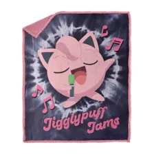 Jigglypuff Karaoke Sherpa Fleece Blanket - Pokémon at Spencer's