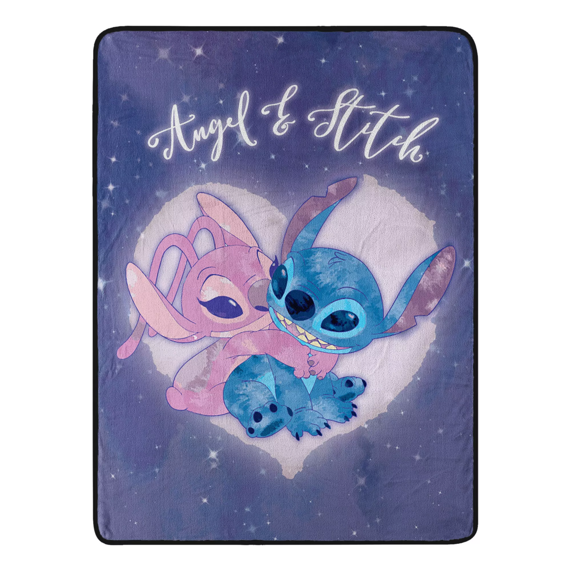 Stitch and Angel Cosmic BFF Fleece Blanket - Lilo & Stitch at Spencer's
