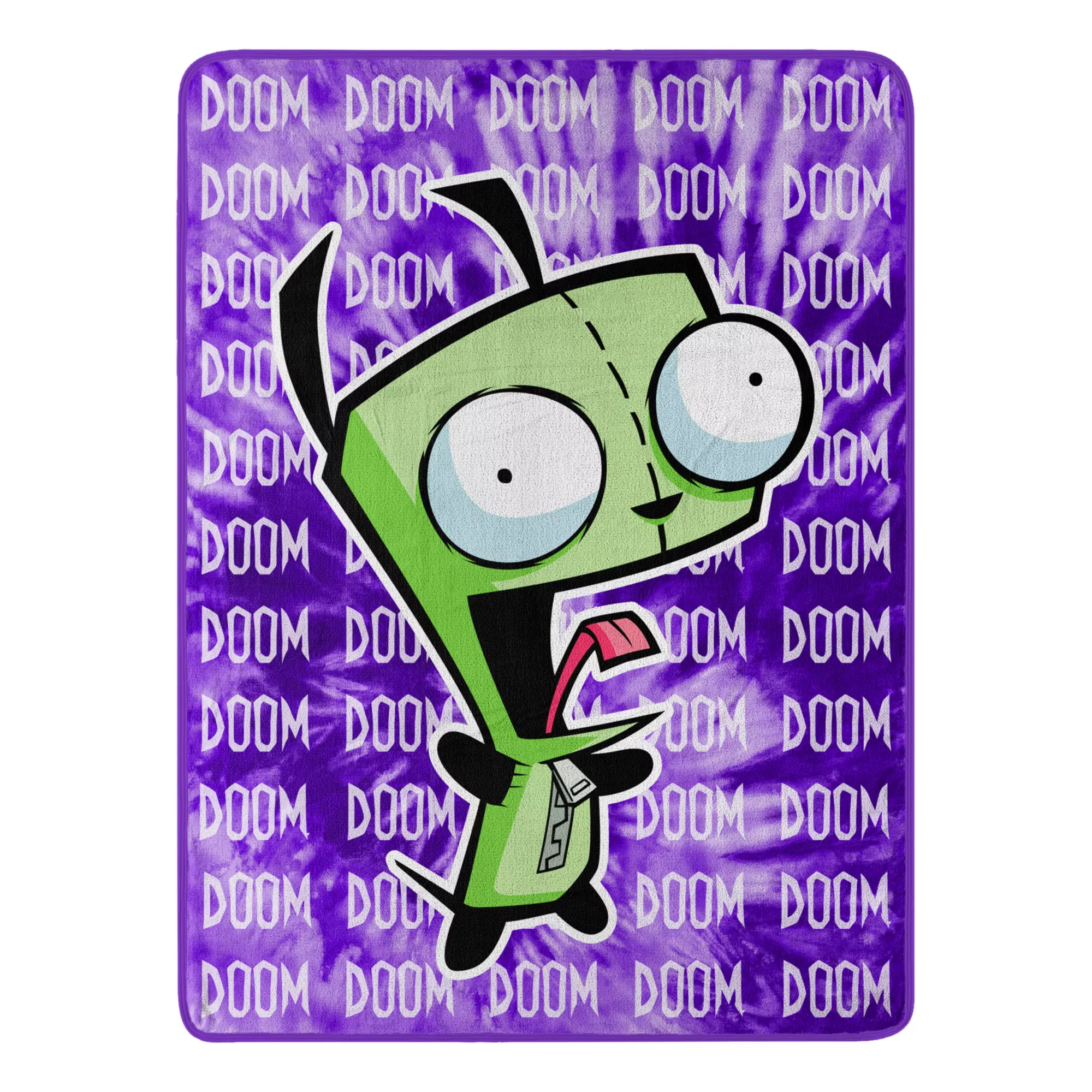 Invader Zim Doom Fleece Blanket at Spencer's