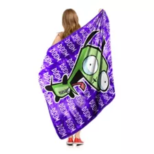 Invader Zim Doom Fleece Blanket at Spencer's