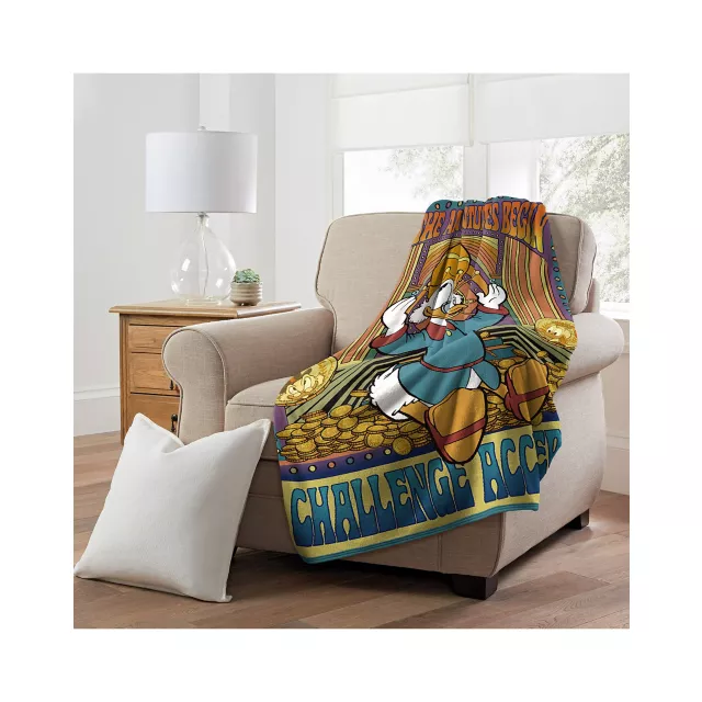 Duck Tales Challenge Accepted Fleece Blanket - Disney at Spencer's