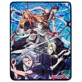 Byakuya Group Fleece Blanket - Bleach at Spencer's