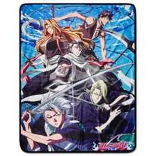 Byakuya Group Fleece Blanket - Bleach at Spencer's