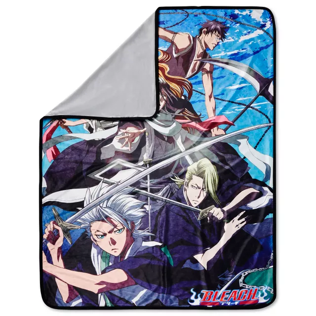 Byakuya Group Fleece Blanket - Bleach at Spencer's