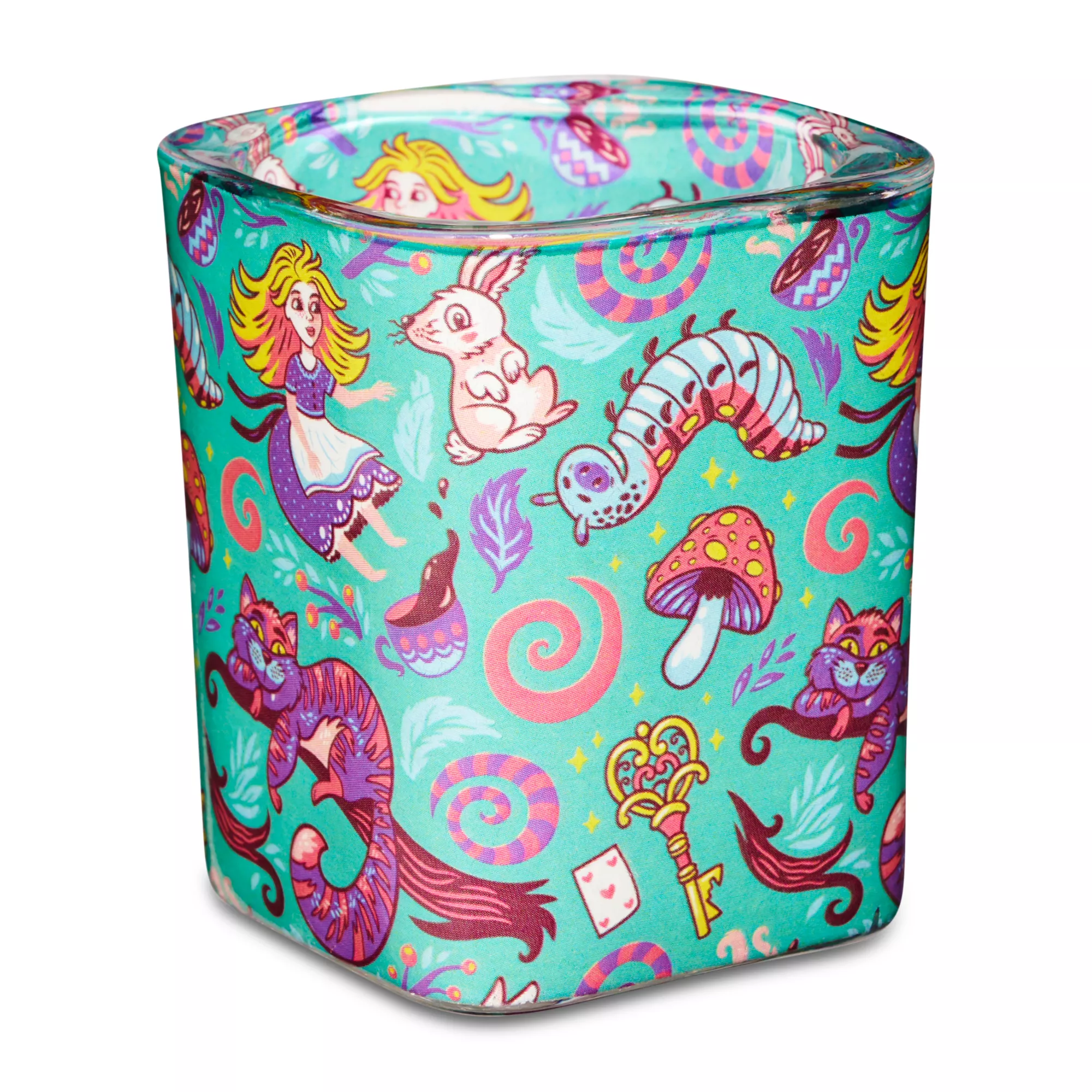 Alice Print Shot Glass - 2 oz. at Spencer's