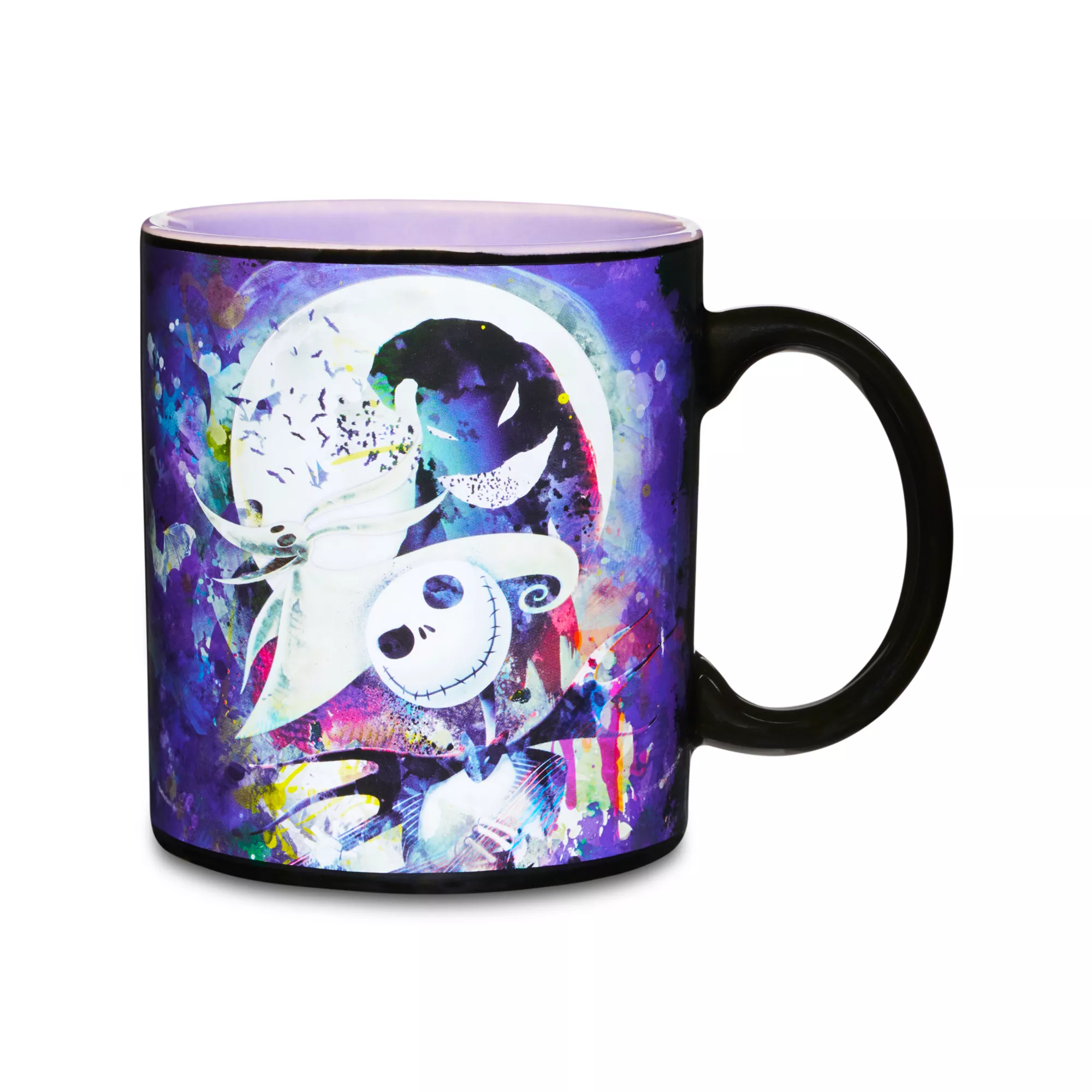 The Nightmare Before Christmas Splatter Paint Coffee Mug - 20 oz. at Spencer's