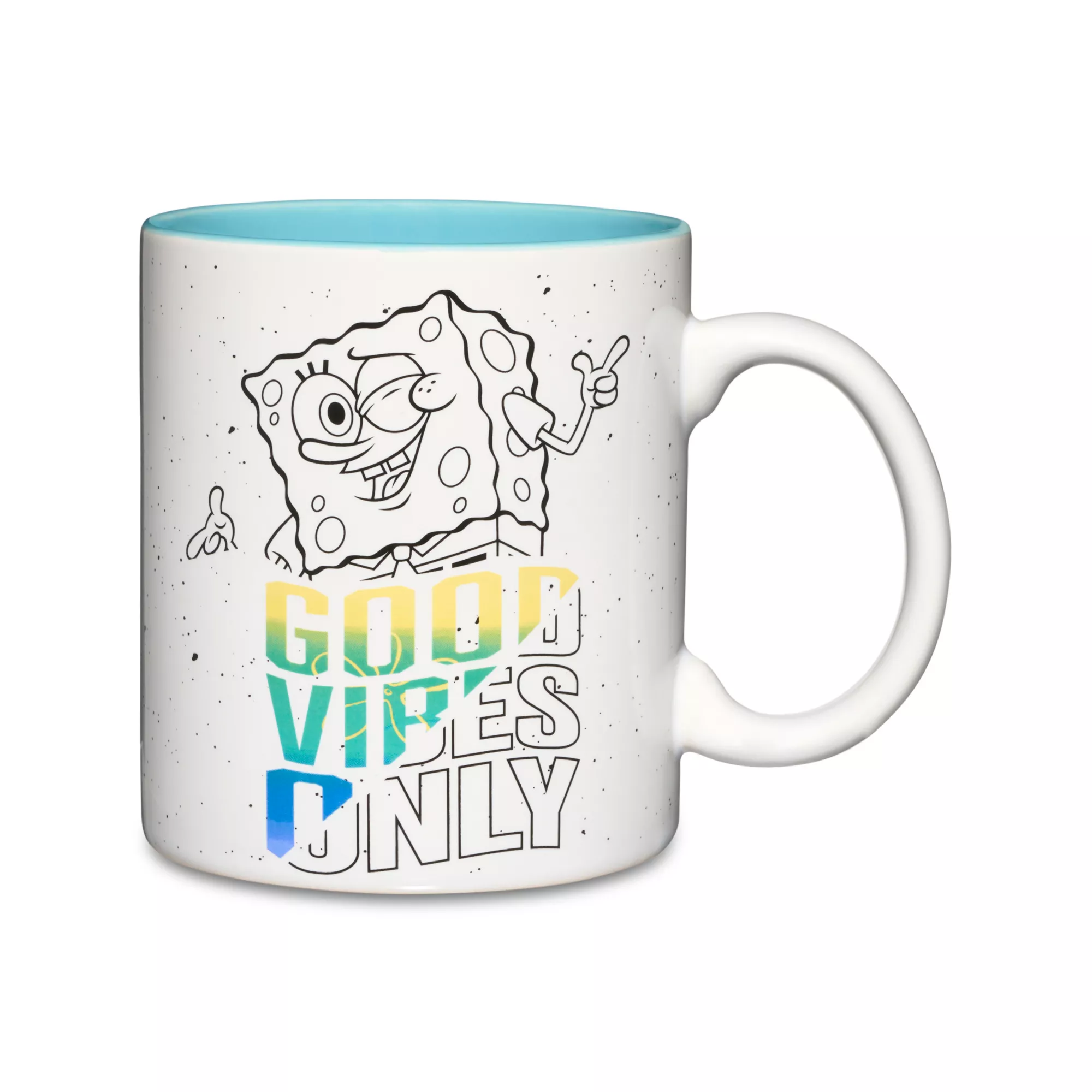 Good Vibes Only SpongeBob SquarePants Coffee Mug - 20 oz. at Spencer's