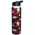 Cherry Skull Water Bottle with Straw - 18 oz. at Spencer's