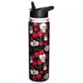 Cherry Skull Water Bottle with Straw - 18 oz. at Spencer's